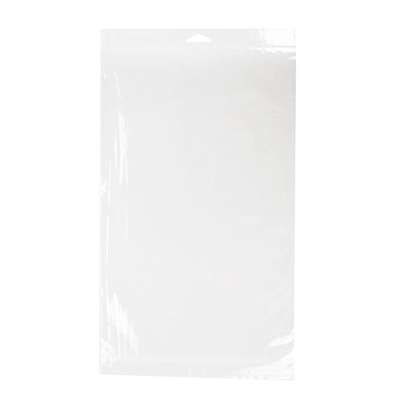 Cellofanpåsar med Eurohål 23,2x36,5cm Tung Kvalitet Transparent med Tejpremsa (100 st) [HB814HD]