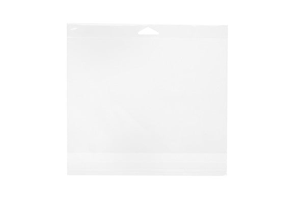 Cellofanpåsar med Eurohål 23,5x16,5cm Transparent med Tejpremsa (100 st) [HB96H]