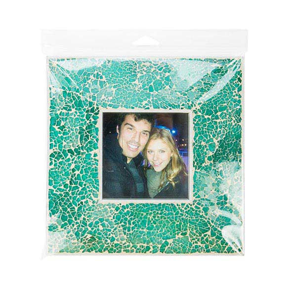 Cellofanpåsar med Eurohål 22,9x22,9cm Transparent med Tejpremsa (100 st) [HB9X9E]