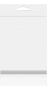 Cellofanpåsar med Eurohål 31,1x30,8cm Transparent med Tejpremsa (100 st) [HB1212PC]