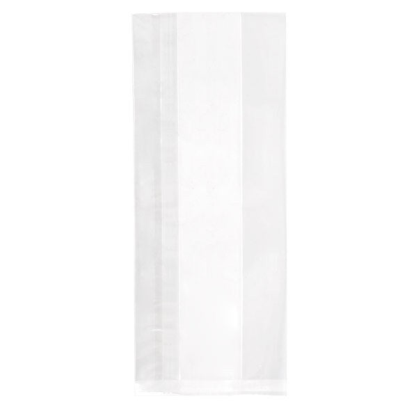 Plastpåsar 12,7x7,6x30,5cm laminerade och med Sidoinvik (100 st) [HDGB1]