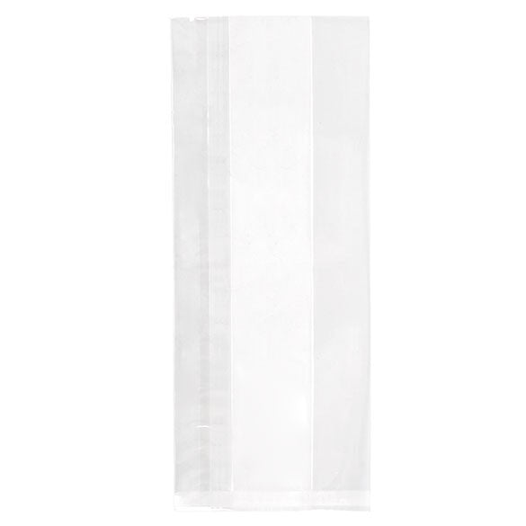 Plastpåsar 12,7x7,6x30,5cm laminerade och med Sidoinvik (100 st) [HDGB1]