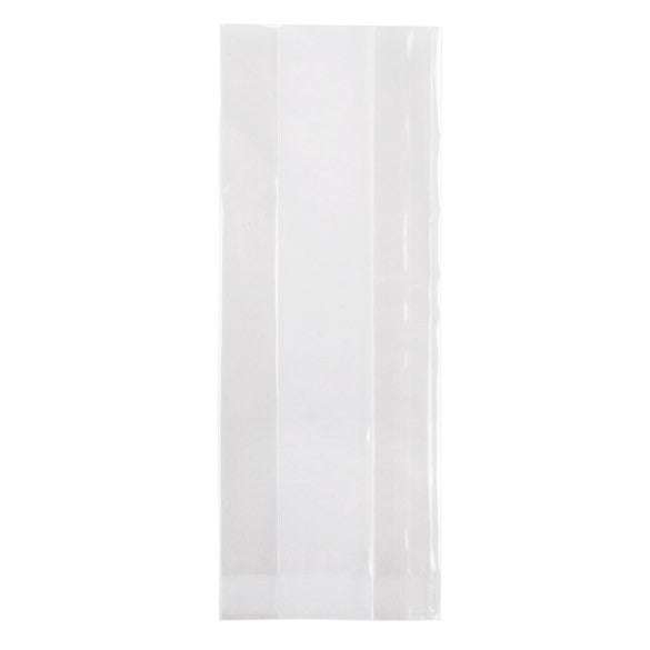 Plastpåsar 5,1x2,5x12,7cm laminerade och med Sidoinvik (100 st) [HDGB3]
