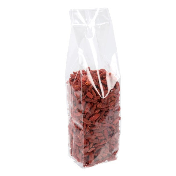 Plastpåsar 6,4x5,1x24,8cm med Sidoinvik Tung Kvalitet (100 st) [HDGB7]