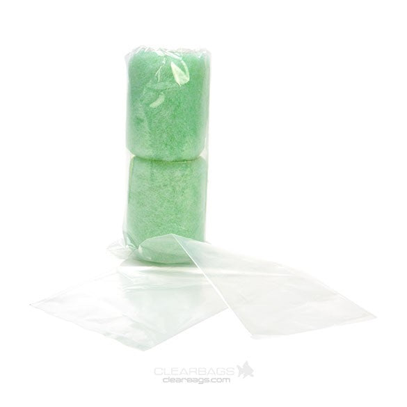 Plastpåsar 10,2x25,4cm polyeten Tung Kvalitet (500 st) [TFB2410]
