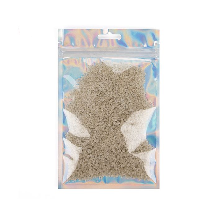 Blixtlåspåsar Holografisk/Transparent 12,7x17,8cm (25 st) [HZBB57CH]