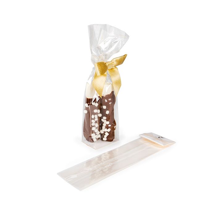 Miljövänliga hemkomposterbara blockbottnar med pappersinsats 6,7x4,8x26 cm (100 st) [FGPBE13]