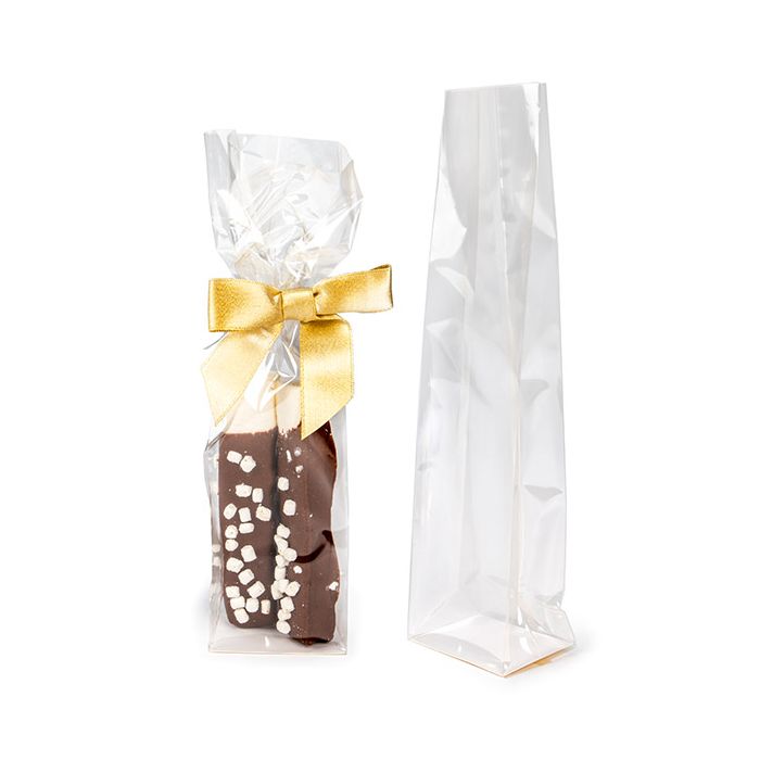 Miljövänliga hemkomposterbara blockbottnar med pappersinsats 6,7x4,8x26 cm (100 st) [FGPBE13]