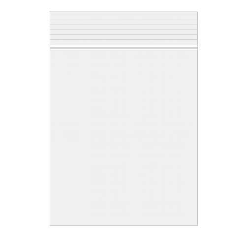 Grip Seal Bags 12.5x15cm PE 50 micron