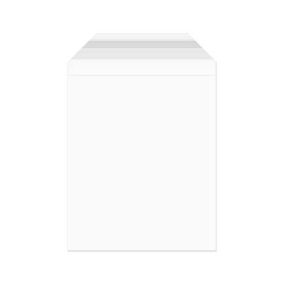 Plastpåsar 21,4x26cm Transparent med Tejpremsa (100 st) [B108CT]