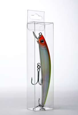 Plastlådor 3,8x3,2x15,2cm med Galge (25 st) [HFB221]