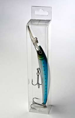 Plastlådor 3,8x3,2x17,8cm med Galge (25 st) [HFB222]