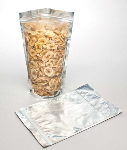 Stand Up Pouches Transparent/Silver 19x11.5x29.5cm | 397 grams