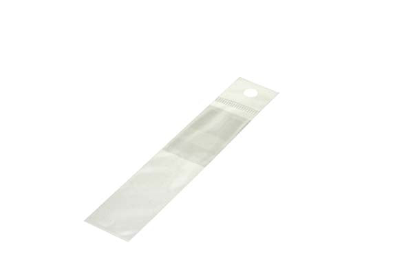 Cellofanpåsar med Eurohål 5,1x20,3cm Möjligt att fylla uppifrån (500 st) [J4T]