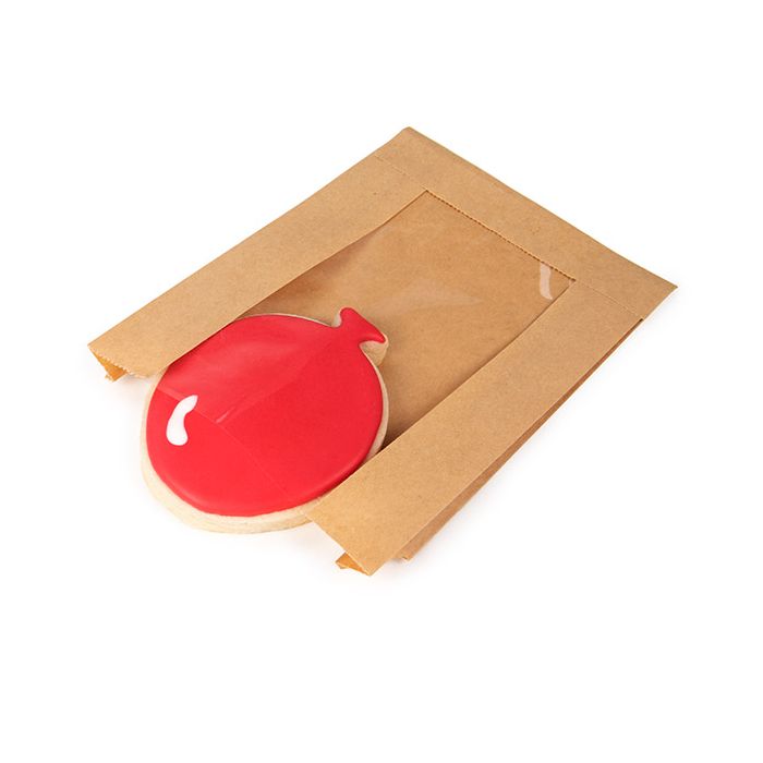 Kraftpåsar 13x2,9x17,8 cm med sidofals (100 st) [KBB6]