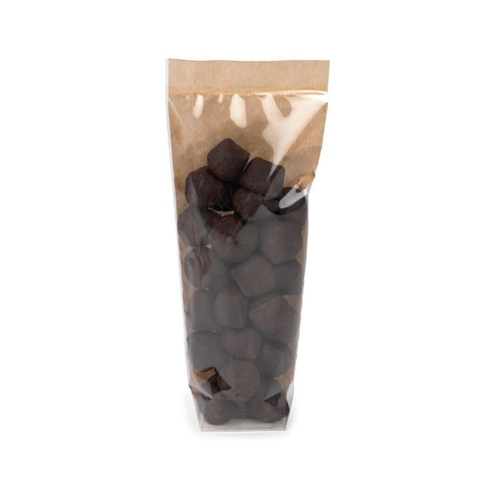 Kraft Blockbottnar med pappersinsats 5,1x4,4x21,6 cm (100 st) [FGKB20]