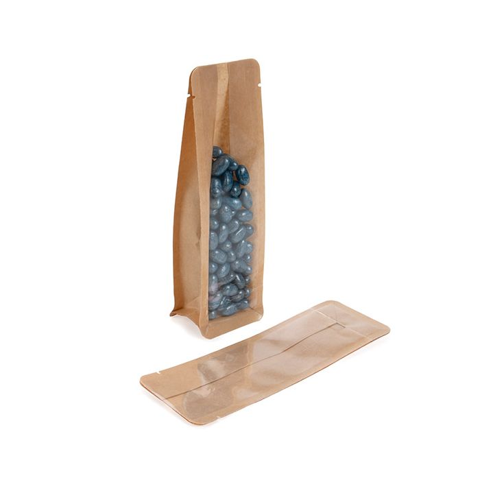 Blockbottenpåsar Kraft 6x5,1x19,1 cm (100 st) [BB1K]