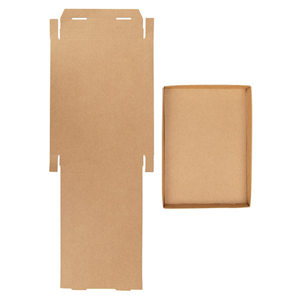 Papperslådor Kraft 13,7x1,6x19,1cm (25 st) [KR1]