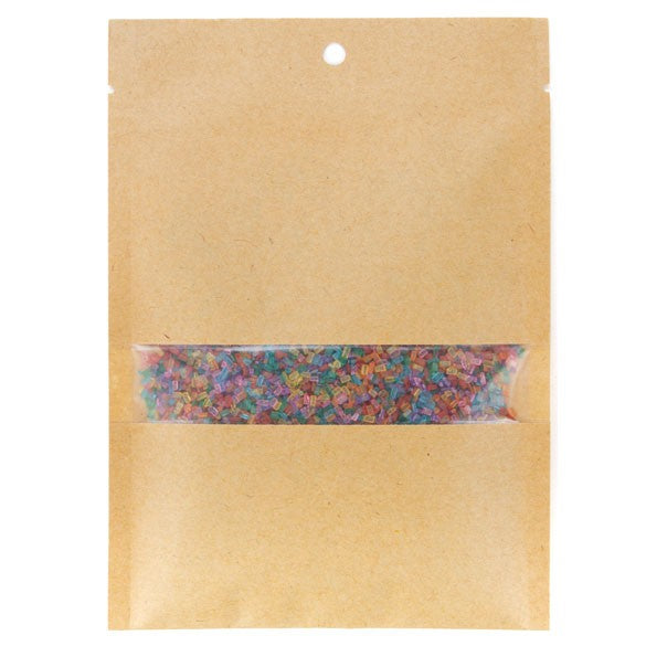 Kraftpåsar Förseglingsbar 10,2x15,2cm med Fönster (100 st) [KHS46MW]