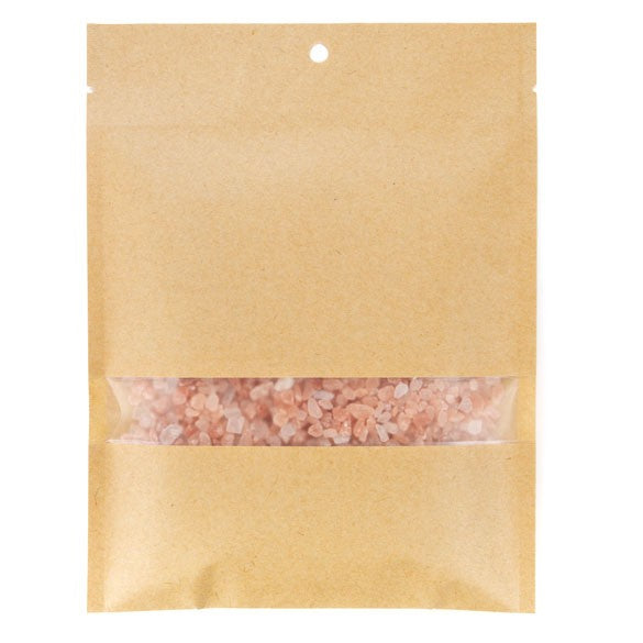 Kraftpåsar Förseglingsbar 12,7x17,8cm med Fönster (100 st) [KHS57MW]