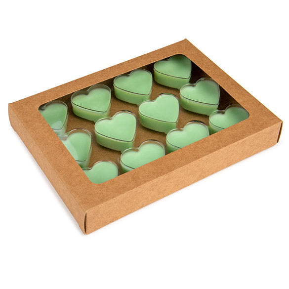 Kraft Artisan godislåda, hjärtinsats 10,2x2,1x13,8 cm (25 st) [CNDYH271]