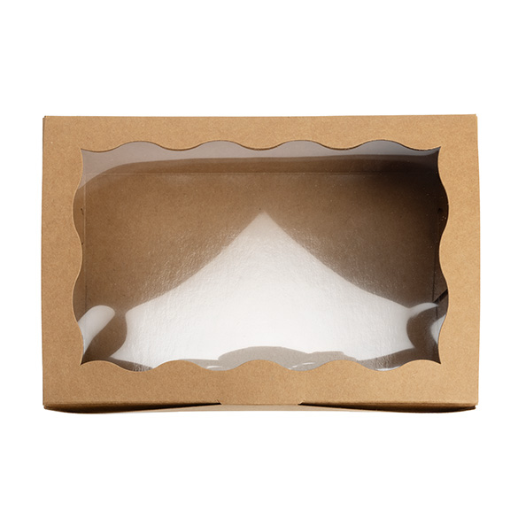Kraftlådor med Vågigt Fönster 22,1x7x15,1cm (25 st) [WKRG86]