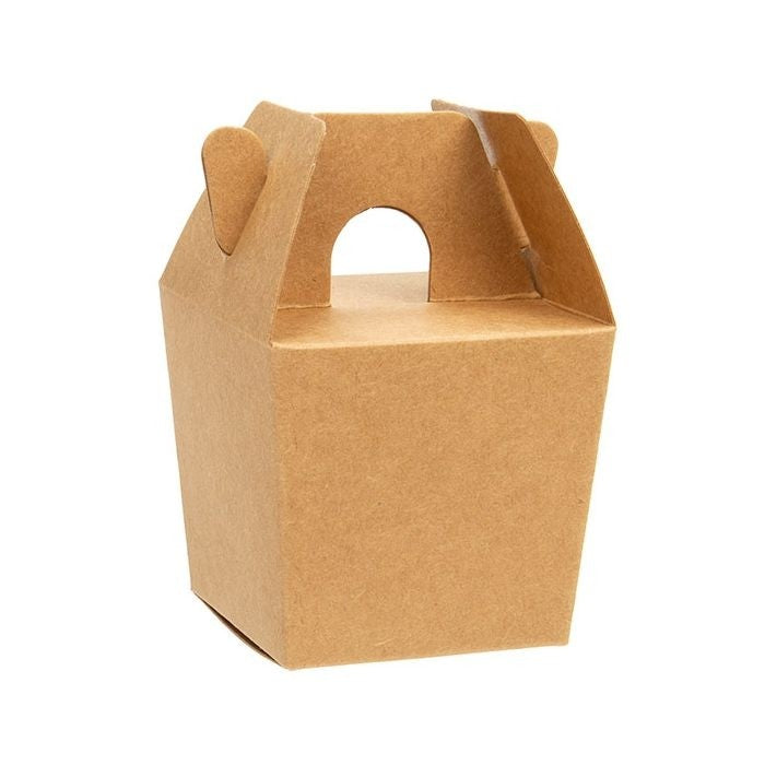 Kraft Mini Takeout Box 60 x 51 x 54 mm (25 st) [FS381]