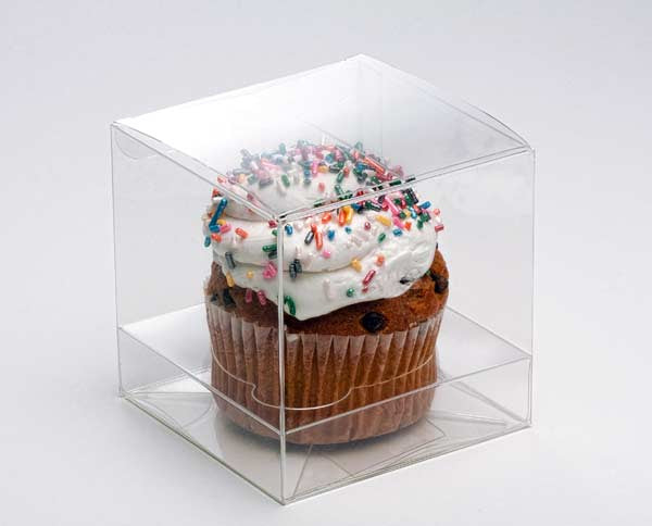 Cupcakeboxar för Jumbo Singles 10,2x10,2x10,2 cm (100 st) [CBS208]
