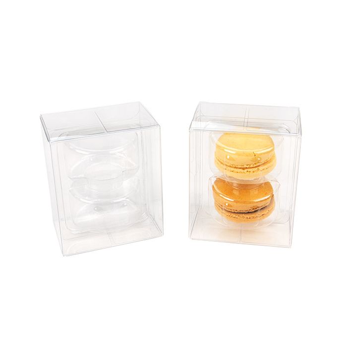 French Macaron Box Set 2 st 6.5x5.1x10.2 cm (25 st) [MBS6]