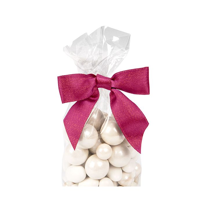 Bågar förbundna Metallic Hot Pink 8,9 cm (25 st) [MBOWP]