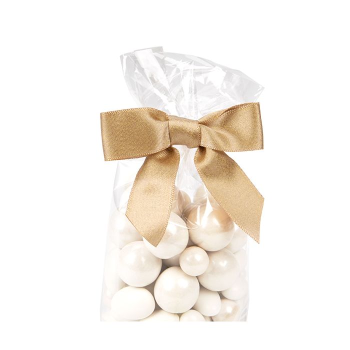 Bågar förbundna Metallic Taupe 8,9 cm (25 st) [MBOWT]