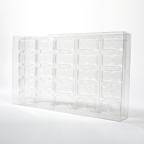 Fransk makaronlåda för 25 32,2 x 5,1 x 19,1 cm (25 st) [MBS5]
