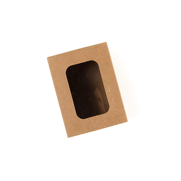 Tvådelade Papperslådor Kraft 9,5x6,4x5,7cm (25 st) [MBS8K]