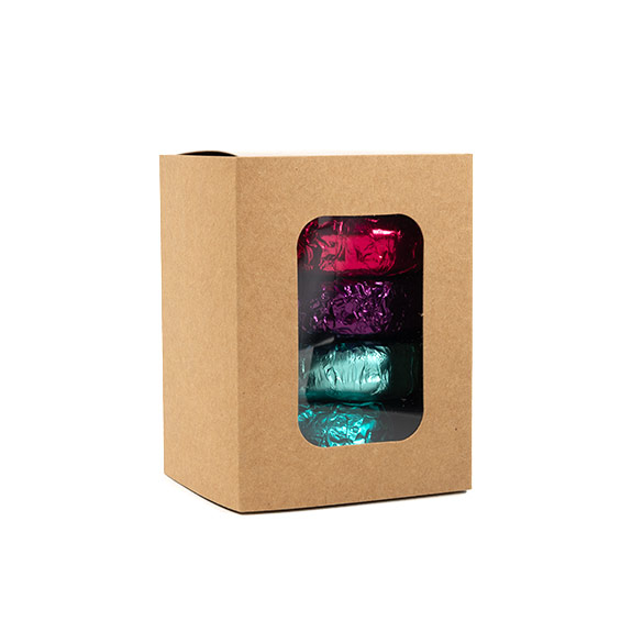 Tvådelade Papperslådor Kraft 9,5x6,4x5,7cm (25 st) [MBS8K]
