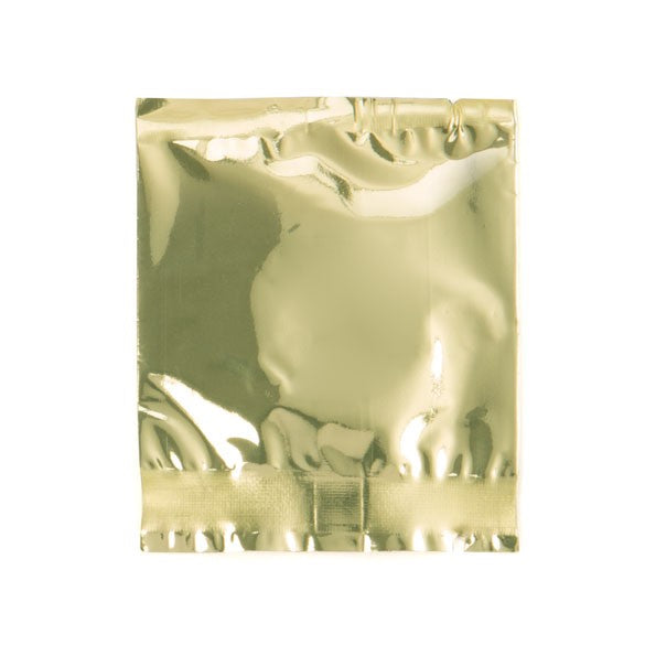 Plastpåsar Guld 5x5,5cm Metalliserad och förseglingsbart (100 st) [SMB22QG]
