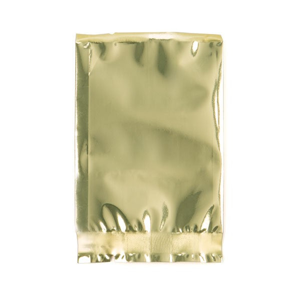 Plastpåsar Guld 5x7,5cm Metalliserad och förseglingsbart (100 st) [SMB23SG]