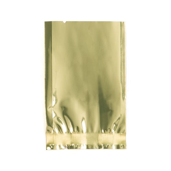 Plastpåsar Guld 5x7,5cm Metalliserad och förseglingsbart (100 st) [SMB23SG]