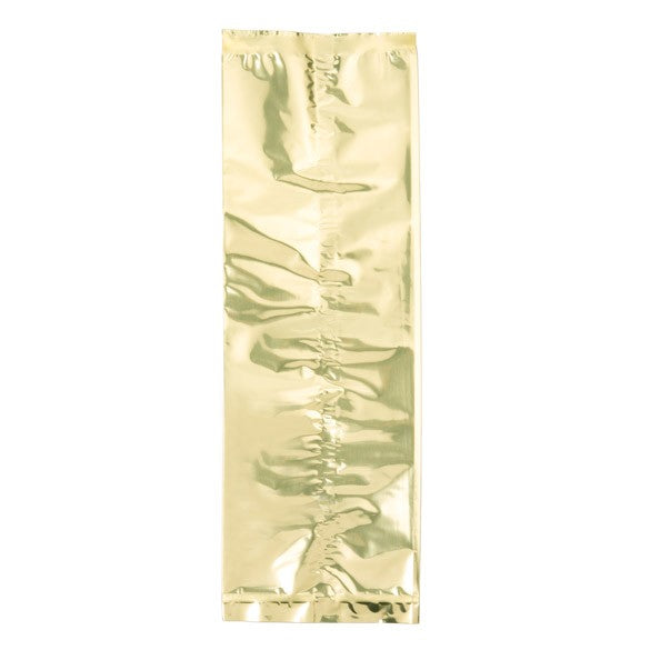 Plastpåsar Guld 10,2x30,5cm Metalliserad och förseglingsbart (100 st) [SMB412G]