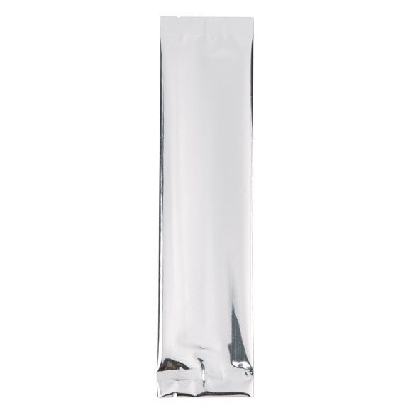 Plastpåsar Silver 5x20,3cm Metalliserad och förseglingsbart (100 st) [SVP28S]