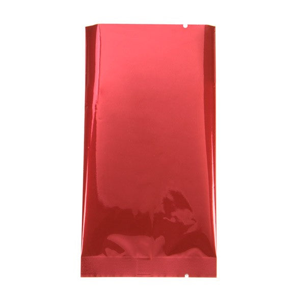 Plastpåsar Röd 7,5x14cm Metalliserad och förseglingsbart (100 st) [SVP35HR]