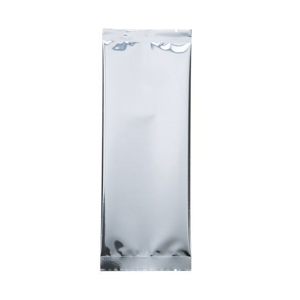 Plastpåsar Silver 7,5x20,3cm Metalliserad och förseglingsbart (100 st) [SVP38S]