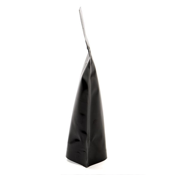 Stå upp påsar Svart 8x5x13cm | 28 gram (100 st) [ZBGM1B]