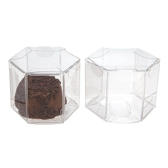 Hexagonlåda 4,4 x 4,4 x 3,8 cm (25 st) [FS353]