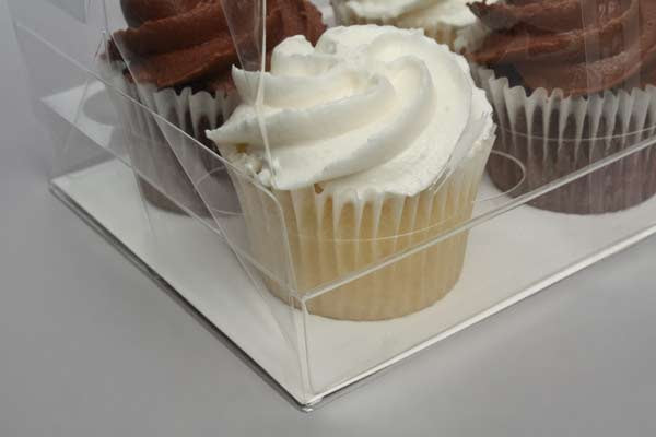 Cupcakepåsar för sex miniatyrer 17,8x10,5x22,9cm (100 st) [CBG7]