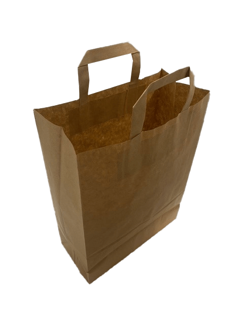 Papperskassar 32x17x27cm Brun Kraft 70 g/qm (50 st) [PADB3227]