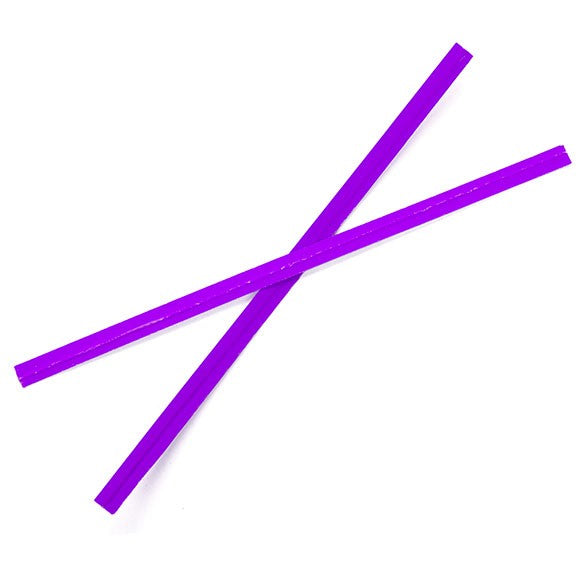 Säcktråd remsor 10,2x0,4cm Papper Violett (1000 st) [TT4VI]