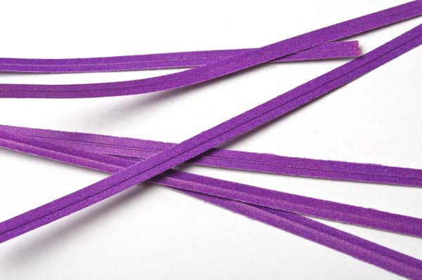 Säcktråd remsor 10,2x0,4cm Papper Violett (1000 st) [TT4VI]