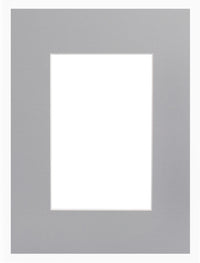 Mount Board 822 Grey 50x70cm with 39x49cm window (5 pcs)