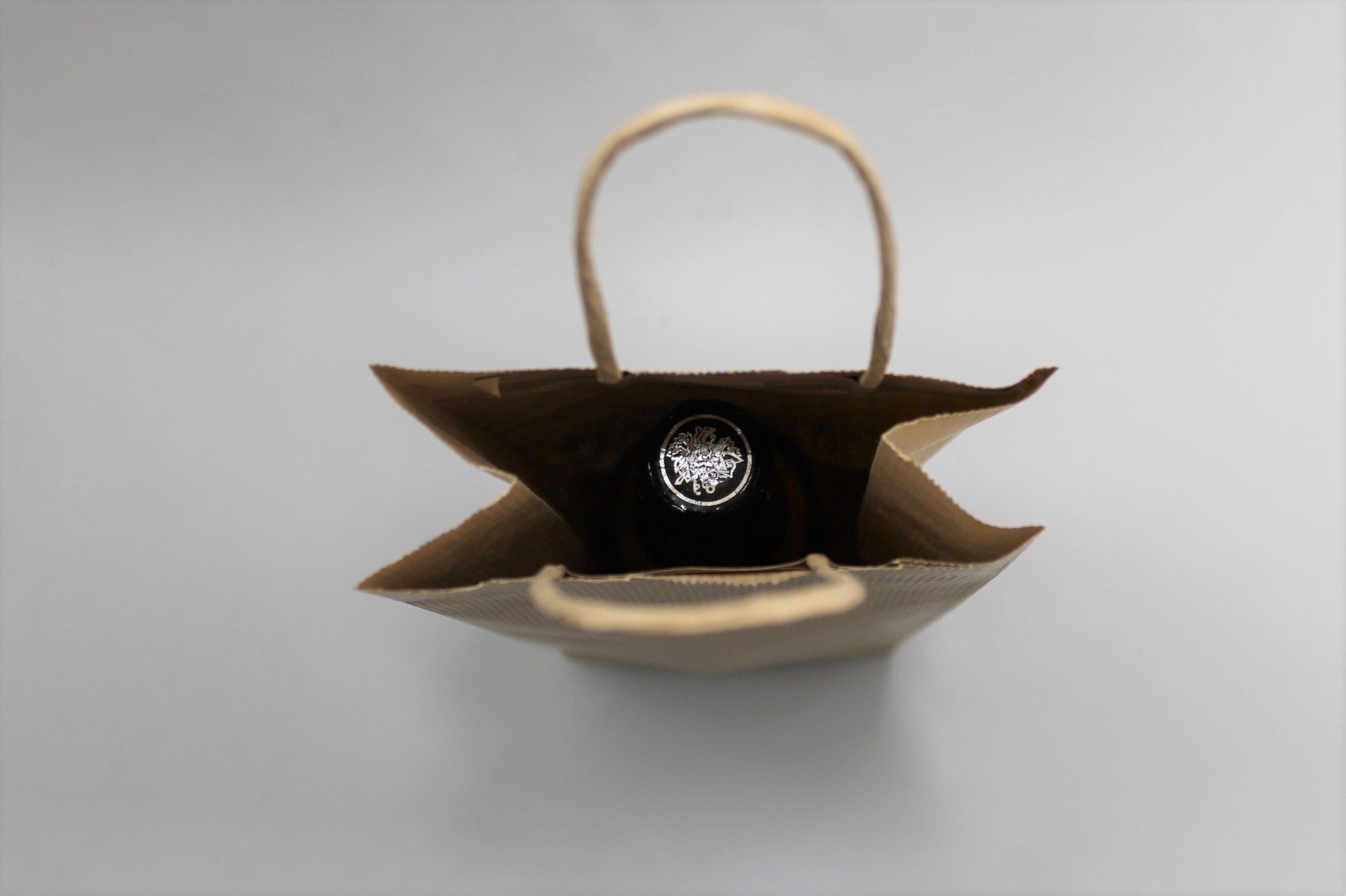 Kraftpåsar för Flaskor 14x8x39cm Kraft Papper 110 g/m (50 st) [PAWF1439BR]