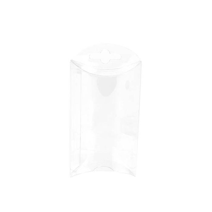 Presentask planoval 7,6x2,5x12,7cm med tillvalshänghål (25 st) [PB76]